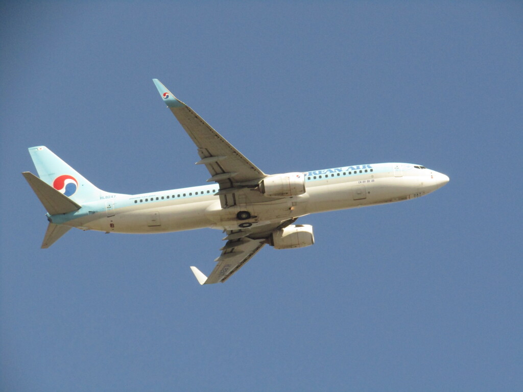 KOREAN AIR  B737-800離陸