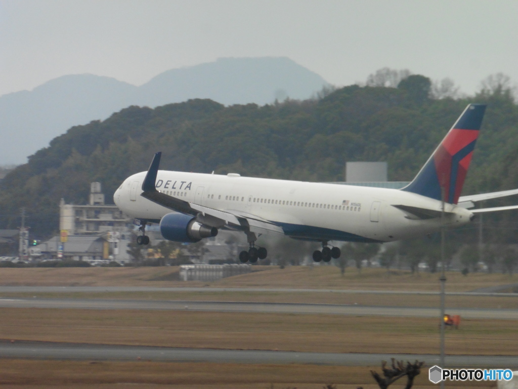 DELTA  B767-300着陸