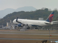 DELTA  B767-300着陸