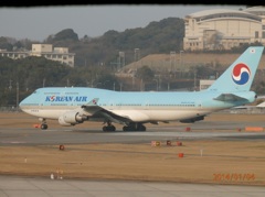 大韓航空　Ｂ７４７　③