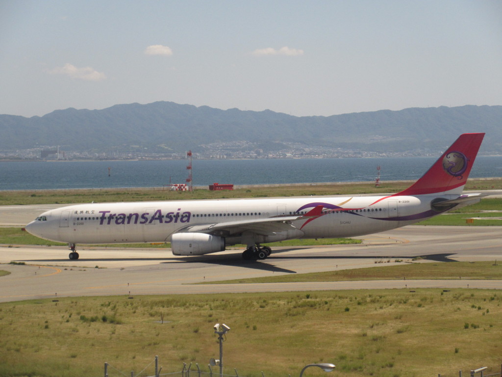 トランスアジア　A330-300出発