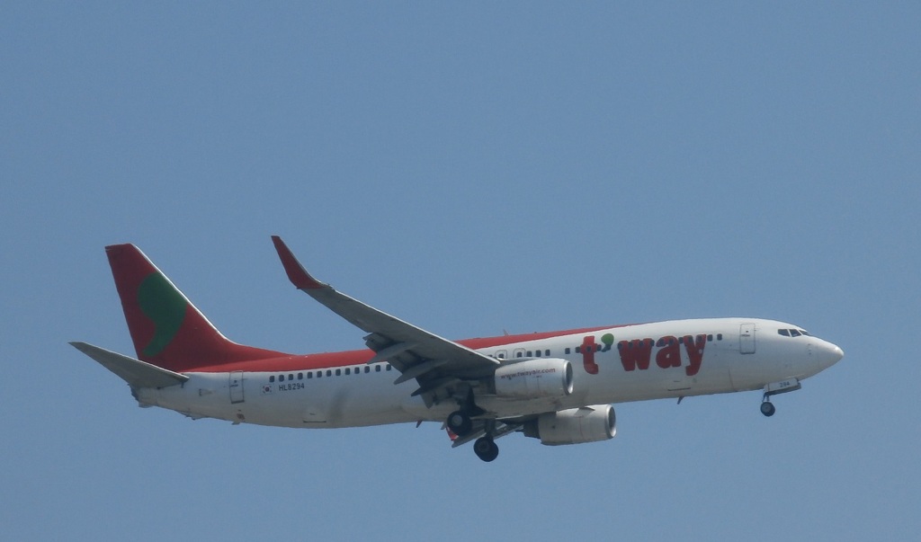 t-way航空通過