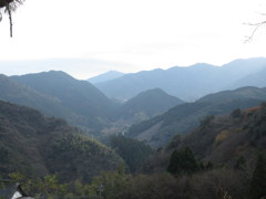 見渡す限りの山