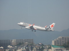 ジェットスタージャパン離陸