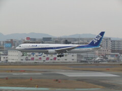 着陸　ANA