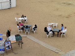 百道海岸にて⑥