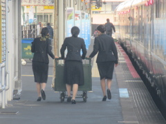 昨日下関駅にて瑞風に遭遇④