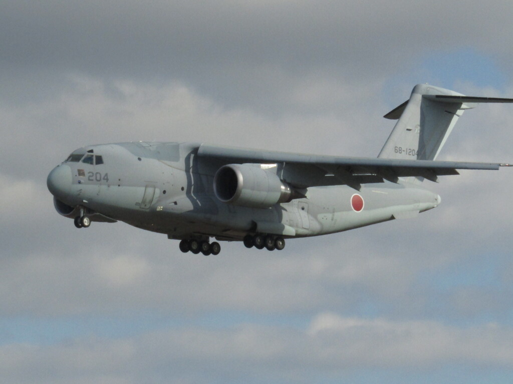 航空自衛隊C-2 68-1204  福岡空港　①