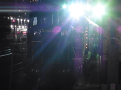 竹下駅よりDE10-1205機関車