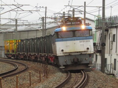 鹿児島本線のEF81貨物　①