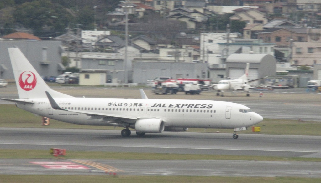 JAL B737-800 がんばろう日本