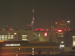 夜の博多シティ展望台④