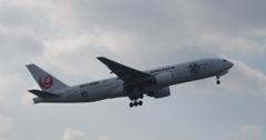 JAL エコジェットの離陸