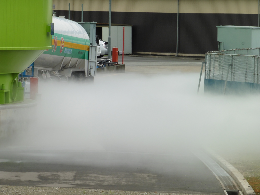 ガスタンク施設付近で見かけたもや②