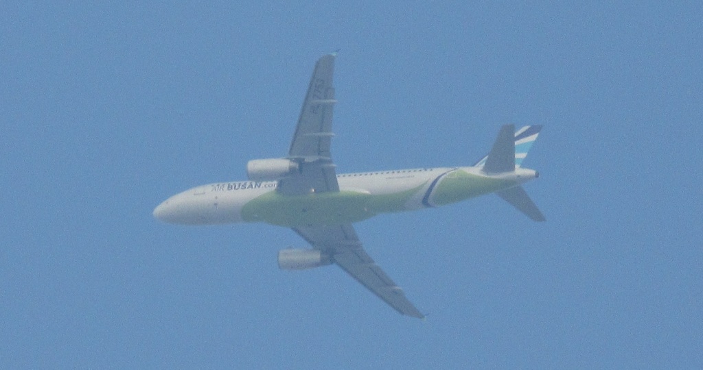 エアプサン離陸