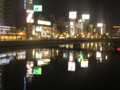 中洲川端の夜