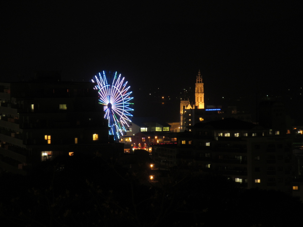 福岡市の夜景　愛宕神社より　④