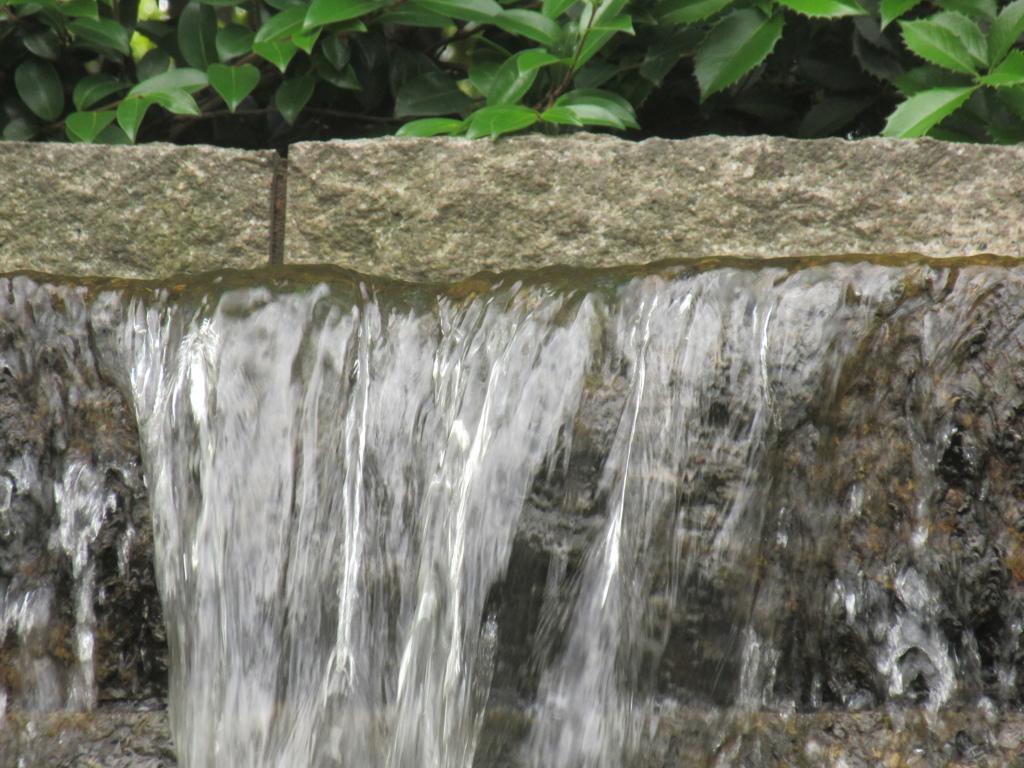 噴水と水しぶき　⑤