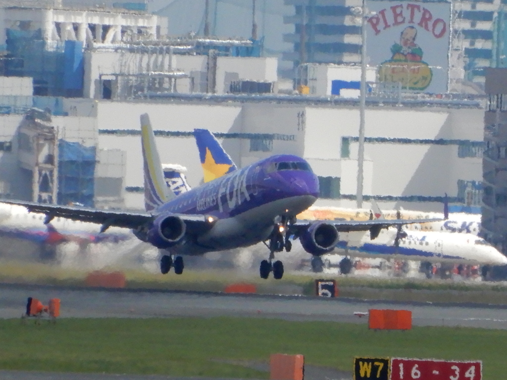 離陸　福岡空港　④