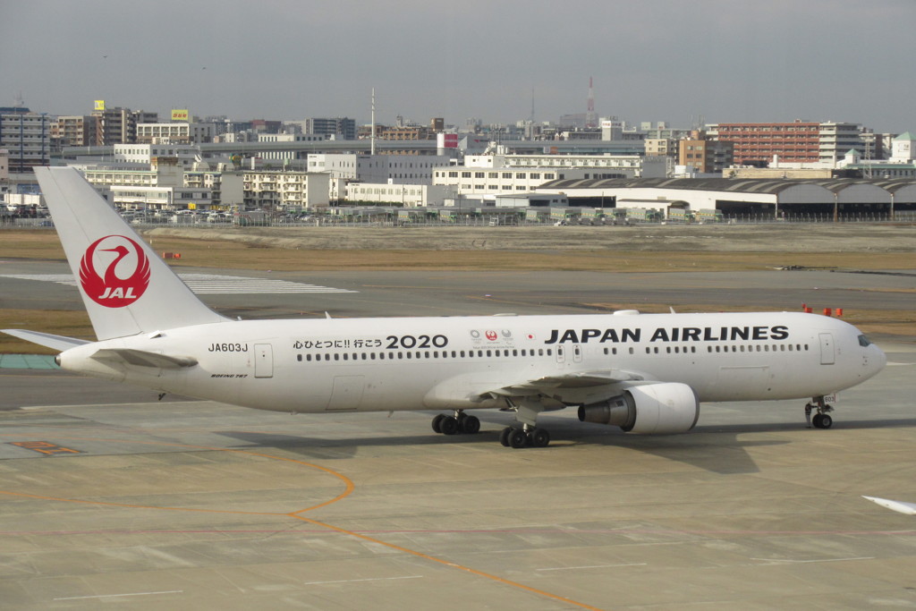 心ひとつに行こう2020　JAL B767