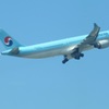 大韓航空　A330離陸