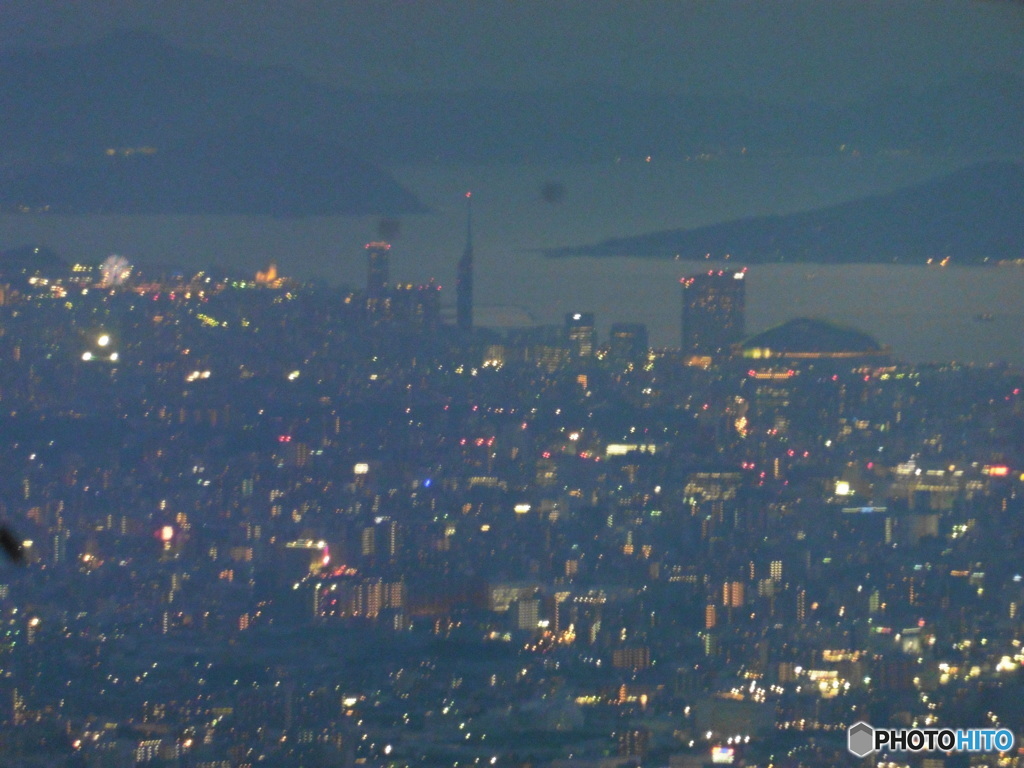 山頂からの夜景⑤