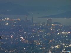 山頂からの夜景⑤