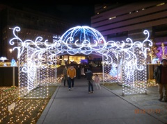 天神警固公園のイルミネーション①