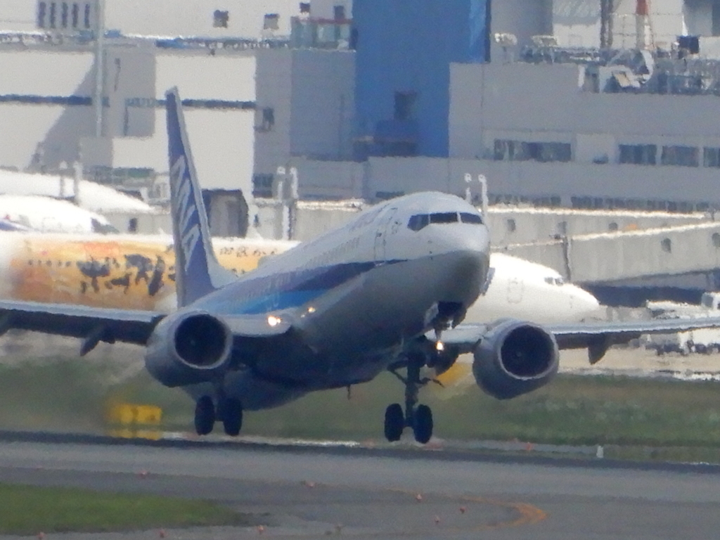 離陸　福岡空港　⑤