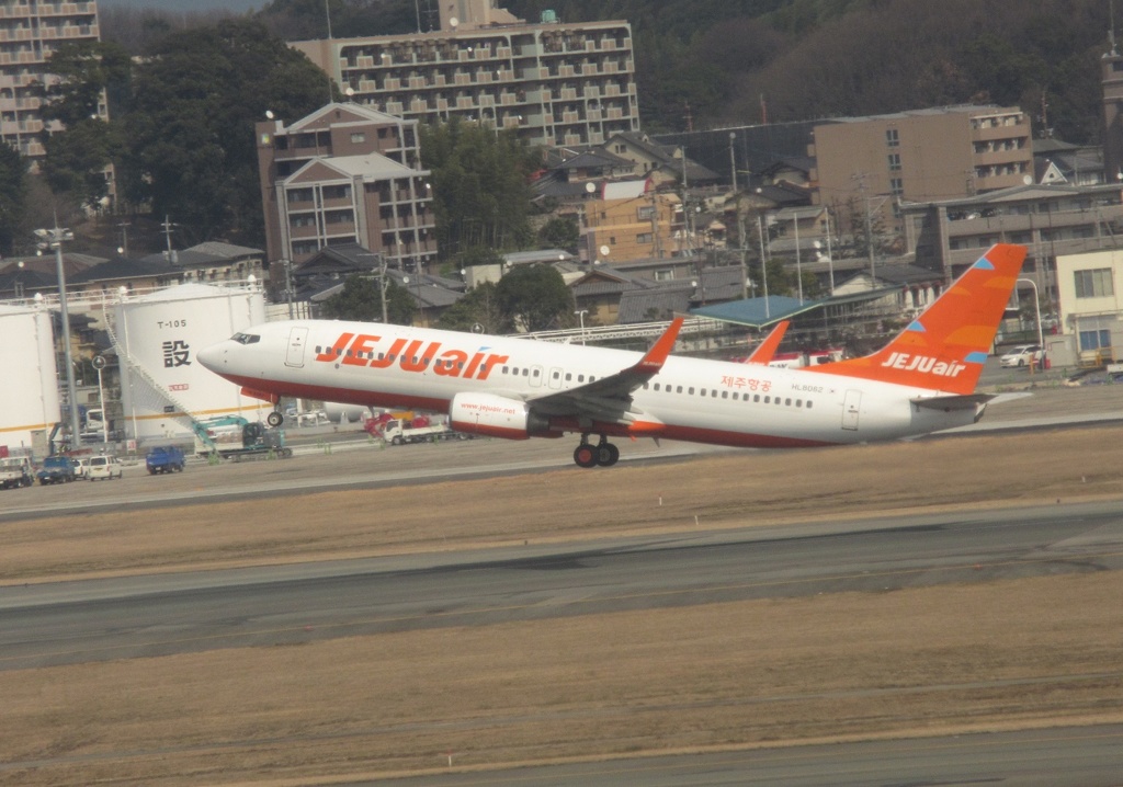 離陸　JEJUAIR