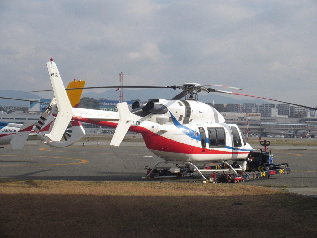西日本空輸のヘリ②