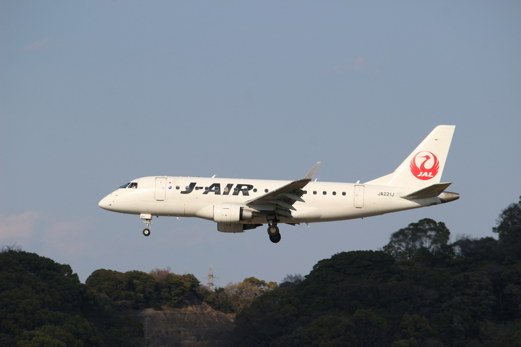 飛行機を眺めて　⑨