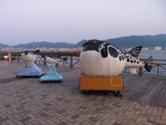 下関唐戸市場にて①