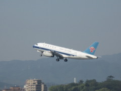 中国南方航空　A319離陸