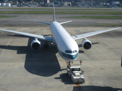 キャセイパシフィック　B777-300出発　①