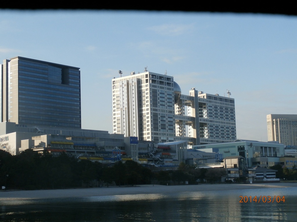 お台場海浜公園での光景①