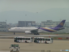 R16離陸のタイ国際航空