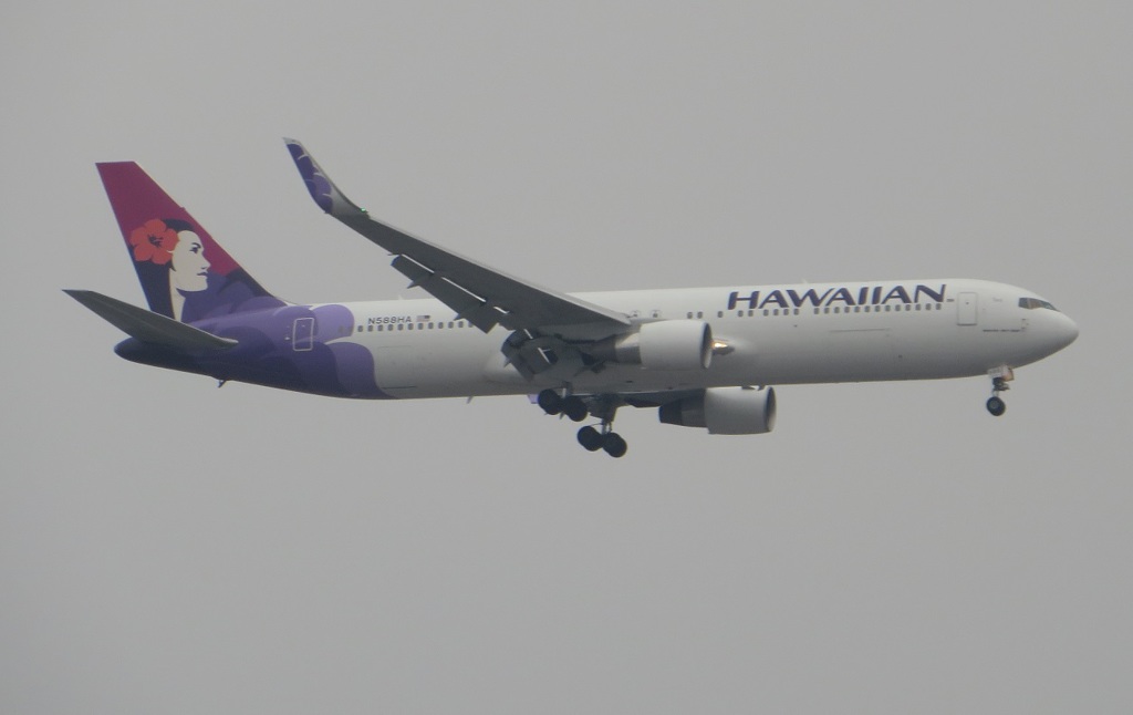 ハワイアン航空です。