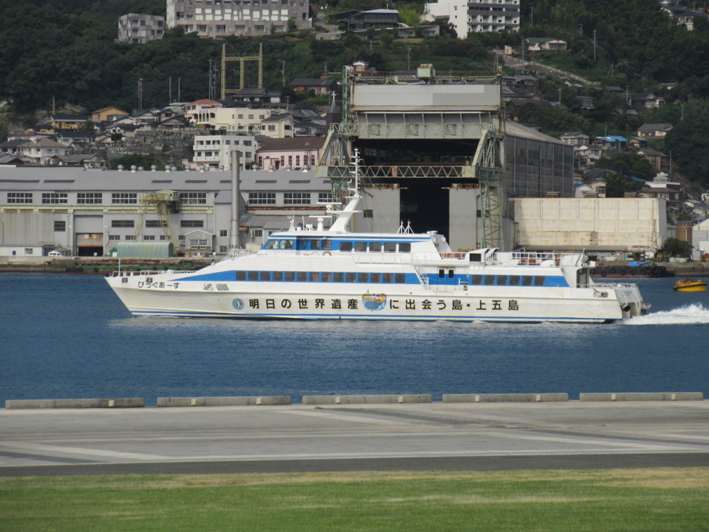 長崎港にて②