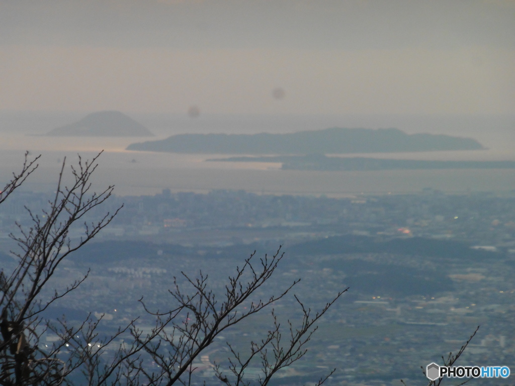 山頂からの夜景①