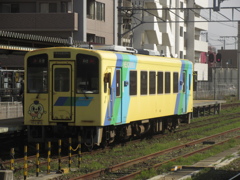 直方駅での平成筑豊鉄道400系