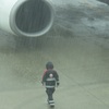 大雨の空港にて⑤
