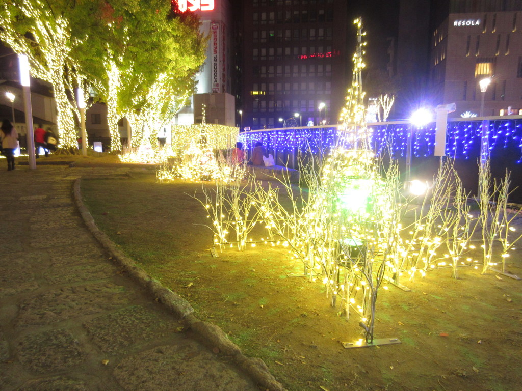 天神のクリスマス　⑧