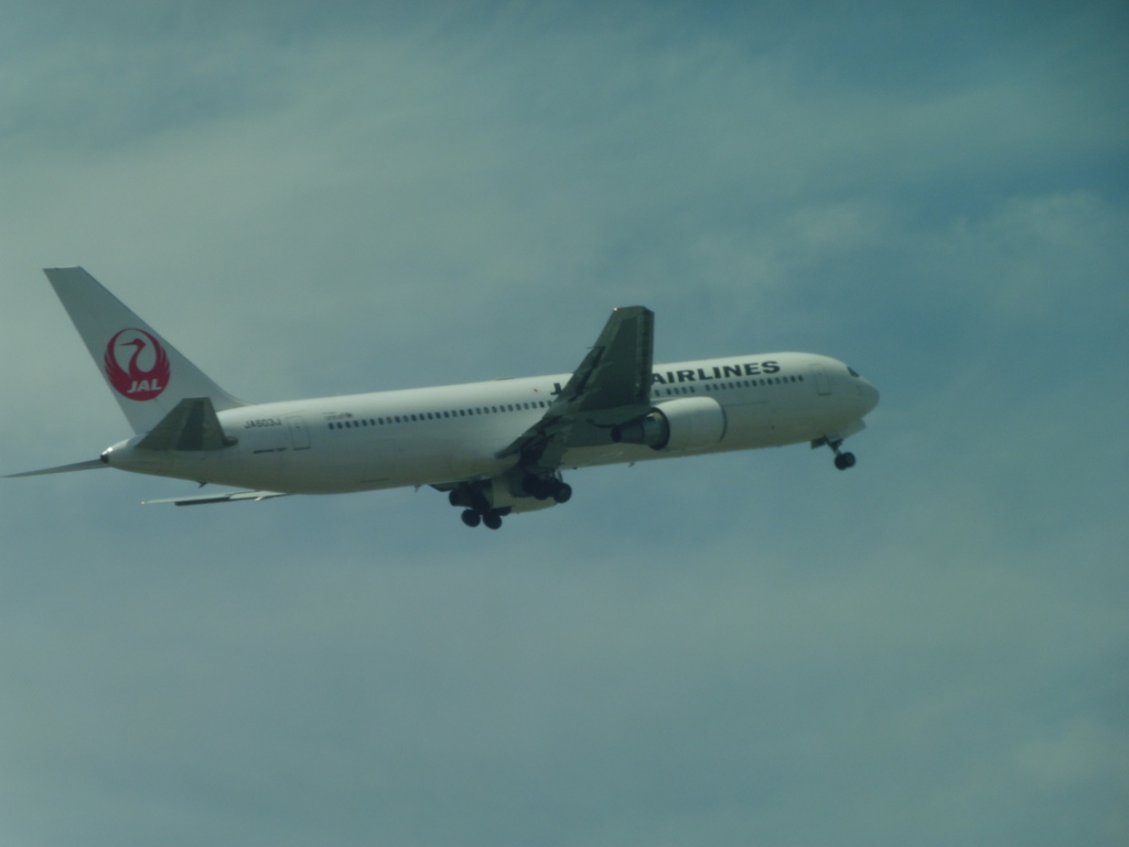 JAL　B767-300　JA603J離陸