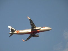 離陸　ジェットスター