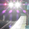 貨物列車進入中