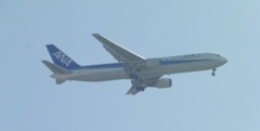 ANA B767-300の着陸