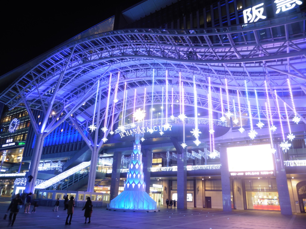 博多シティのイルミ③