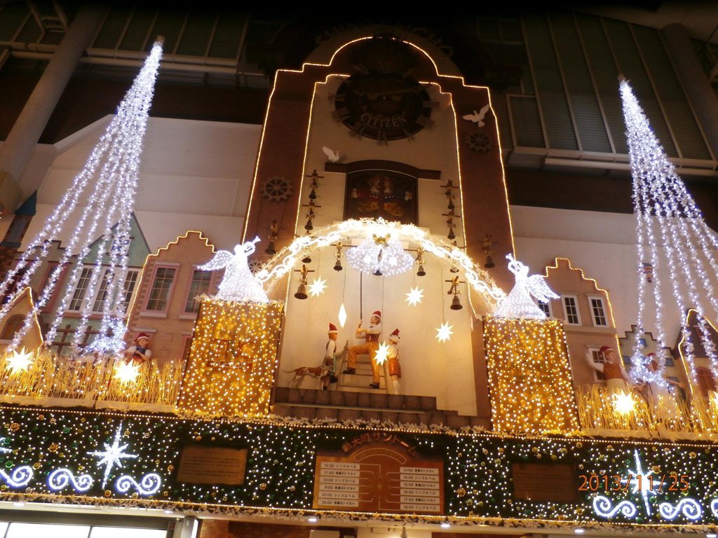 福岡市新天町商店街クリスマスイルミネーション②
