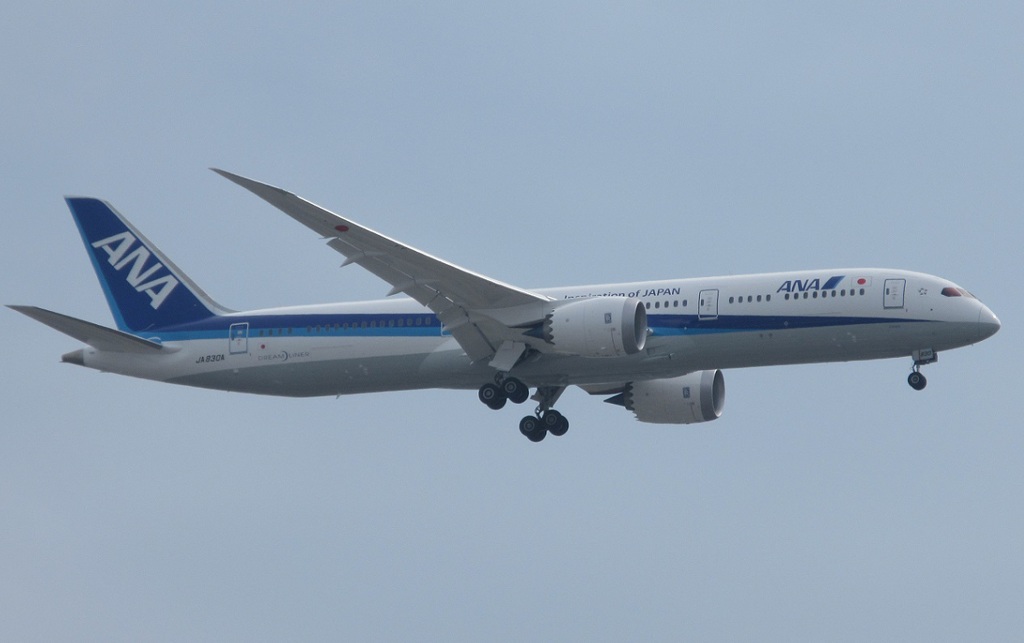 ANA B787-9 ①